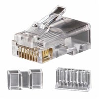 VDV826-603Klein® VDV826-603 8-Position Modular Data Plug, Solid/Stranded Conductor