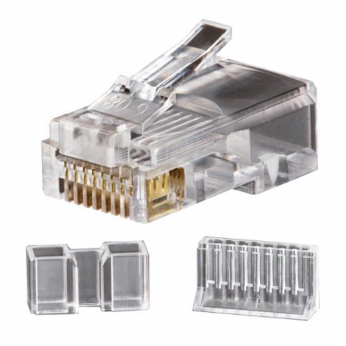VDV826-603Klein® VDV826-603 8-Position Modular Data Plug, Solid/Stranded Conductor