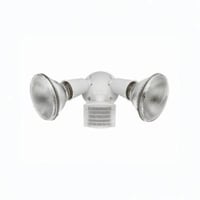 LU300WRAB Luminator® LU300W Floodlight Kit, (2) PAR38 Incandescent Lamp, 300 W Fixture, 120 VAC, Polycarbonate Housing