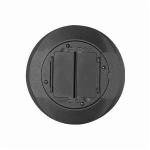 S1CFCBLHUBBELL® SystemOne™ S1CFCBL Universal Carpet Flange and Cover Assembly, 8 in Dia, 7/16 in W, Cast Aluminum