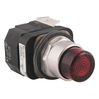 800T-PBH16GAllen-Bradley, 800T-PBH16G, 30.5mm Type 4/13 Mom. Contact PB-Illum., Green, Ext. Hd w/o Guard, LED, 120V AC 50/60 Hz, 1 NO-1 NC