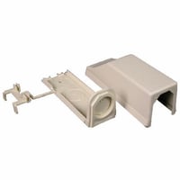 Wiremold® 810A2-WH Entrance End Fitting, For Use With 800 Series Raceway, PVC, White