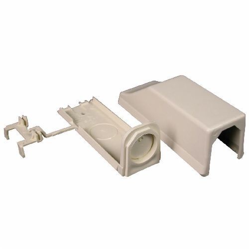 Wiremold® 810A2-WH Entrance End Fitting, For Use With 800 Series Raceway, PVC, White