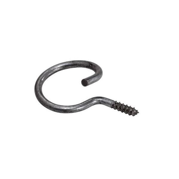 BR-32-4WB-Line BR-32-4W 1-Piece Threaded Bridle Ring, 2 in Ring, Steel, Zinc Plated