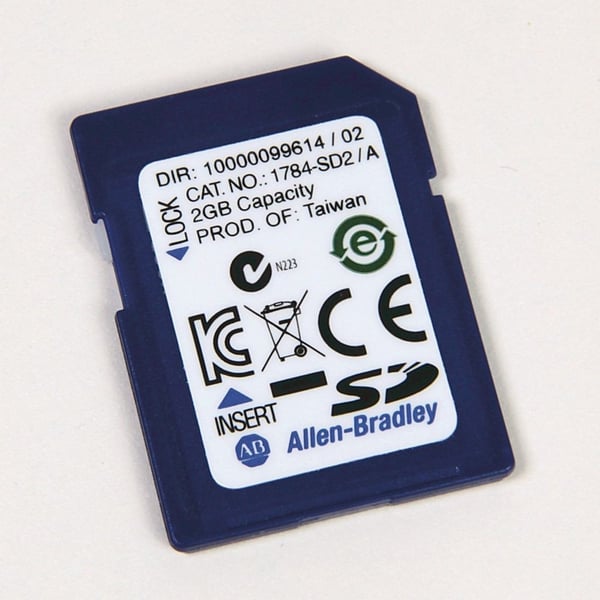 1784-SD2Allen-Bradley 1784-SD2 2 GB Secure Digital (SD) Card