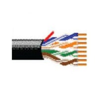 BEL2412-010-A1000Belden, CAT 6 Cable, 23 AWG, Solid, Cat6, Copper, 4-Pairs, Black, PVC, Unshielded, 1000 ft, Non-Plenum