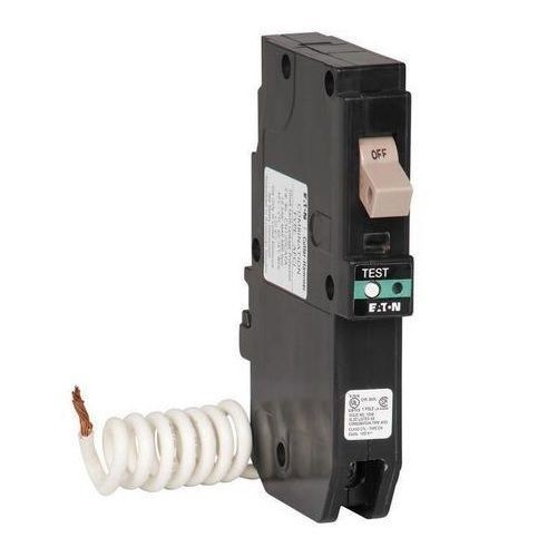 EATON CHFP115AF Type CH Combination Miniature Fireguard/Arc Fault Circuit Breaker, 120/240 VAC, 15 A, 10 kA Interrupt, 1 Poles