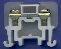 1492-F3Allen-Bradley 1492-F3 Terminal Block, F3, White, 25 A, 300 V, 8.2 mm, Screw Terminal with #6 Screw