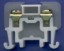 1492-F3Allen-Bradley 1492-F3 Terminal Block, F3, White, 25 A, 300 V, 8.2 mm, Screw Terminal with #6 Screw