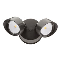 OLF 2RH 40K 120 MO DDB M6Lithonia Lighting® OLF 2RH 40K 120 MO DDB M6 Power Pack 2-Head Floodlight, LED Lamp, 25 W Fixture, 120 V, Die Cast Aluminum Housing