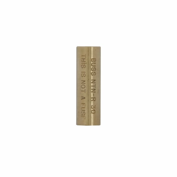 NTN-R-30Bussmann® NTN-R-30 Neutral Dummy Fuse, 1 to 30 A, 250 V, Class: H/R