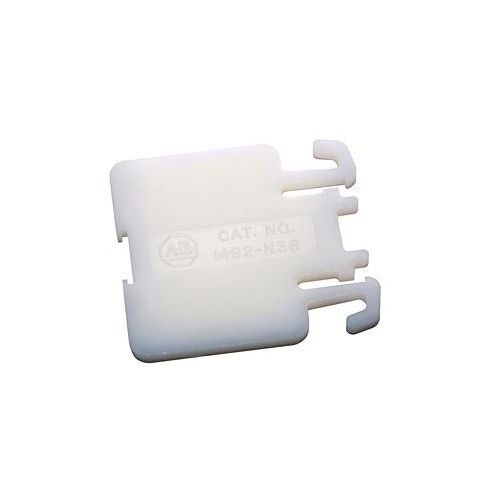 1492-N36Allen Bradley, End Anchor, Finger-Safe Terminal Block, White, 50 per Pack, Allen Bradley