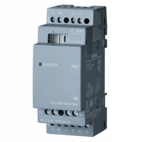 6ED10551MA000BA2Siemens 6ED10551MA000BA2 LOGO Expansion Module, 12/24 VDC, 0 to 20 mA, 2 Inputs
