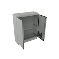 nVent HOFFMAN A907220FSD A30 2-Door Single Access Enclosure, 90.06 in L x 72.06 in W x 20.06 in D, NEMA 12/IP55, Steel