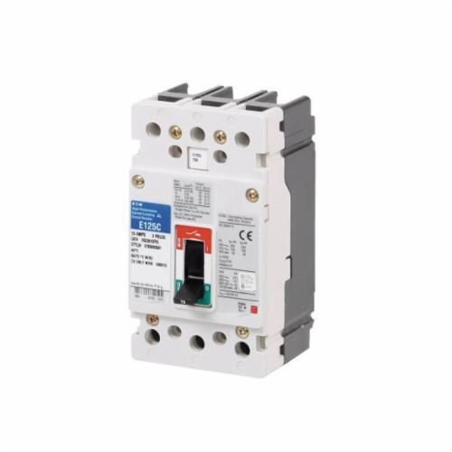 EGE3125FFGEATON EGE3020FFG Type EGE Molded Case Circuit Breaker, 600Y/347 VAC, 20 A, 18/25/35 kA Interrupt, 3 Poles, Fixed Thermal/Fixed Magnetic Trip