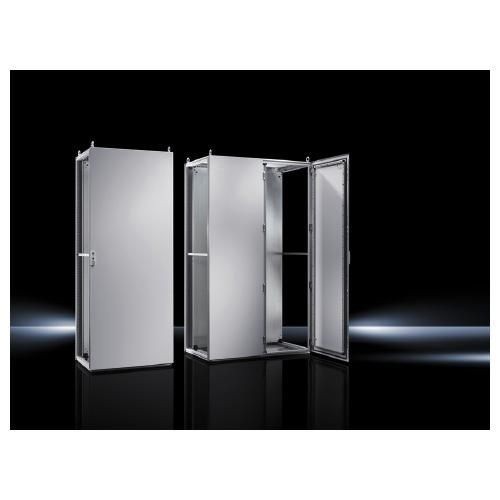 Rittal 5050096 Mounting Plate, For Use With TS, TS 8, SE Series 2000 mm H x 1000 mm W Stainless Steel Bayed Enclosure with Comfort Handle