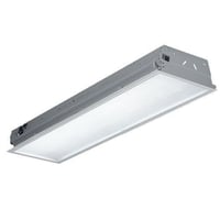 Columbia Lighting LJT24-40MLG-FSA12-EDU Medium Lumen Lensed Troffer, LED Lamp, 120 to 277 VAC, Steel Housing