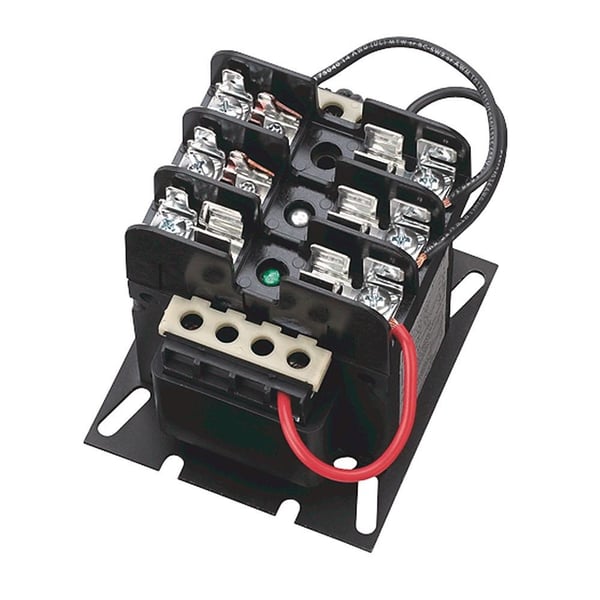 1497-A-BASX-1-NAllen-Bradley, 1497 - CCT Standard Transformer, 63VA, 240/480V 60Hz / 220/440V 50Hz Primary, 110V 50Hz / 120V 60Hz Secondary, 0 Pri - 1 Sec Fuse Blocks, No Cover/ No Sec. Fuse