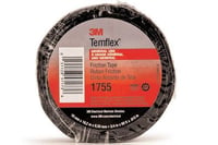 3M™ Temflex™ 051128-57173 Friction Tape, 60 ft L x 3/4 in W x 13 mil THK, Black