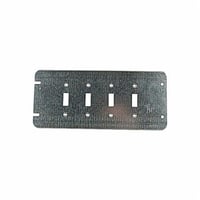 4-GCSSteel City® 4-GCS Outlet Box Cover, 10-5/8 in L x 4-11/16 in W, Steel