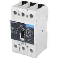 Siemens NGB3B060B Type NGB Low Voltage Molded Case Circuit Breaker, 600Y/347 VAC, 60 A, 14 kA Interrupt, 3 Poles, Thermal Magnetic Trip