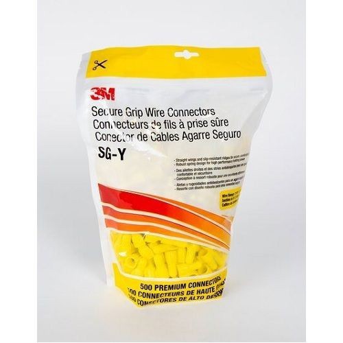 3M™ SG-Y-POUCH SGY POUCH Yellow Wire Connector
