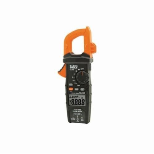 CL600Klein® CL600 Auto-Ranging AC Digital Clamp Meter, 600 A 1000 VAC/VDC, 60 MOhm, 1-3/8 in Jaw, LCD Display