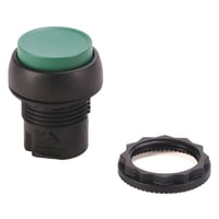 800FP-E3Allen-Bradley, 800FP-E3, 800F Push Button -  Plastic, Extended, Green, No Legend