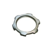 Arlington 405 Threaded Conduit Locknut, 1-1/2 in, For Use With IMC/Rigid Conduit, Steel, Plated