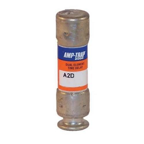 Mersen AMP-TRAP® 2000 SmartSpot® A2D40R Current Limiting Low Voltage North American Time Delay Power Fuse, 40 A, 250 VAC, 200 kA Interrupt, RK1 Class, Cylindrical Body