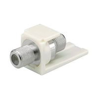 CMFSRWHYPanduit® PanNet® Mini-Com® CMFSRWHY Self-Terminating F-Type Module, 1 Ports, Pass-Through Termination, White