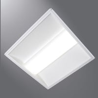 Metalux® 22CZ-LD5-34-UNV-L835-CD1-U 2x2 Cruze Direct/Indirect Specification Grade Specification Recessed Troffer, LED 5.0 Lamp, 29.4 W Fixture, 120 to 277 VAC, Cold Rolled Steel Housing