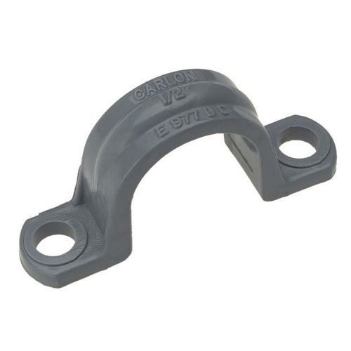 Carlon® E977EC 2-Hole Non-Metallic Conduit Clamp, 3/4 in Conduit, PVC