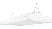 ARBAY2-95RAB AEROBAY® ARBAY2-120 Linear LED High Bay Fixture, LED Lamp, 116.6 W Fixture, 120 to 277 V, Polyester Powder Coated Housing