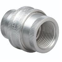 Killark® GUF-5-EX Female to Female Conduit Union, 1-1/2 in, Copper Free Aluminum, Natural