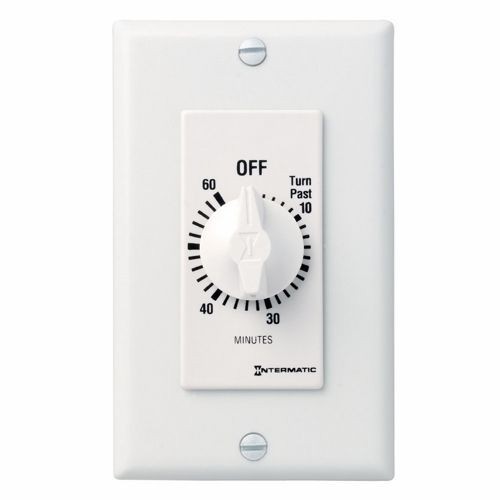 FD460MWIntermatic® FD460MW FD Series Auto Off Decorator Mechanical Spring Wound Timer, 60 min Setting, 125/257 VAC, 1 hp, 2 hp hp, 2NO/DPST Contact, 2 Poles