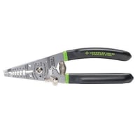 1956-SSGreenlee® 1956-SS Manual Fixed Hole Pro Wire Stripper With Spring and Lock, 14 to 6 AWG Solid, 16 to 8 AWG Stranded Cable/Wire