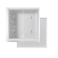 EN1400On-Q® EN1400 Rear/Top Structured Wiring Enclosure, 14.3 in W x 3.7 in D x 14.1 in H, Cold Rolled Steel