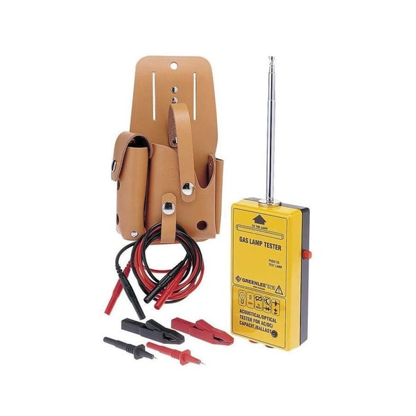 5715Greenlee® 5715 Gas Lamp Tester, 9 V Battery, 6 in L x 2-3/4 in W