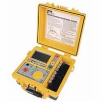 61-796IDEAL® 61-796 3-Pole Earth Ground Resistance Tester, 200 VAC Earth, 3 mA, 820 Hz to 1.6 kHz, 3-1/2 in Analog LCD Display, 1.5 VDC AA Battery
