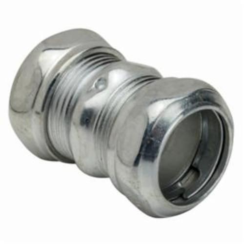 665STopaz® 661S Concrete Tight Conduit Coupling, 1/2 in, For Use With EMT Conduit, Steel, Zinc Plated