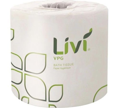 21724Livi VPG® 21724 Toilet Tissue, 2 Ply, 500 Sheets per Roll
