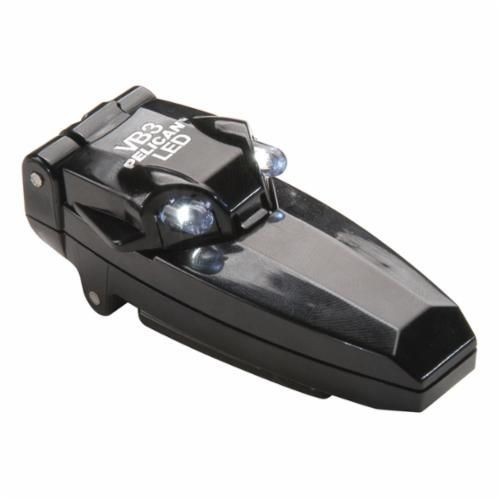 2220C-BlackPelican™ VB3™ 2220-010-110 Flashlight, 0.6 W, LED Bulb, Xylex Housing, 9 Lumens