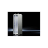 8804500Rittal 8645500 TS 8 1-Door Baying System Enclosure, 24 in W x 20 in D x 55 in H, NEMA 12/IP55, Carbon Steel