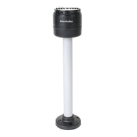 Allen-Bradley 856T-B24P25C 70 mm Stack Light, 25 cm Pole Mount Base, 24V AC/DC, Type 4/4X /13, IP66, Black Housing, Cap Included, No Network Option