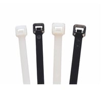 IDEAL® B-8-50-9-C Multi-Purpose Standard Cable Tie, 8 in L x 0.181 in W x 0.57 in THK, Nylon, Natural