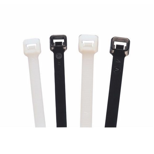IDEAL® B-8-50-9-C Multi-Purpose Standard Cable Tie, 8 in L x 0.181 in W x 0.57 in THK, Nylon, Natural