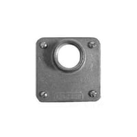 Siemens 38600-2 Type RX Large Removable Hub, 2-1/2 in, For Use With Residential Meter Enclosure, Unpainted