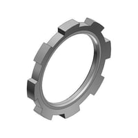 T&B® 144AL Conduit Locknut, 1-1/4 in, For Use With Rigid/IMC Conduits, Aluminum
