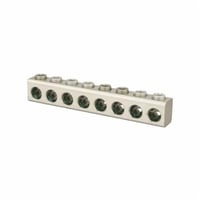 PL250-8NSI Polaris™ PL250-8 Dual Rated Uninsulated Multi-Cable Connector, Aluminum Conductor, Aluminum Alloy